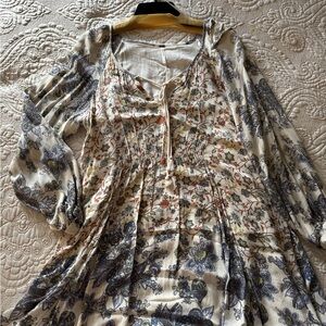 Floral Print Women's Free People Dress XS